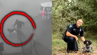 Officer Saves K9 Partner From Car During a Tornado
