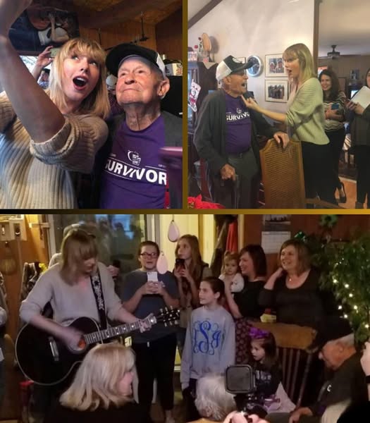 Taylor Swift Delivers Holiday Joy with Surprise Visit to 96-Year-Old WWII Veteran
