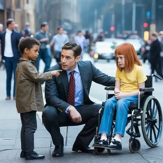 Sir, I Can Make Your Daughter Walk Again» – Said the Beggar Boy! The Millionaire Turned and FROZE…