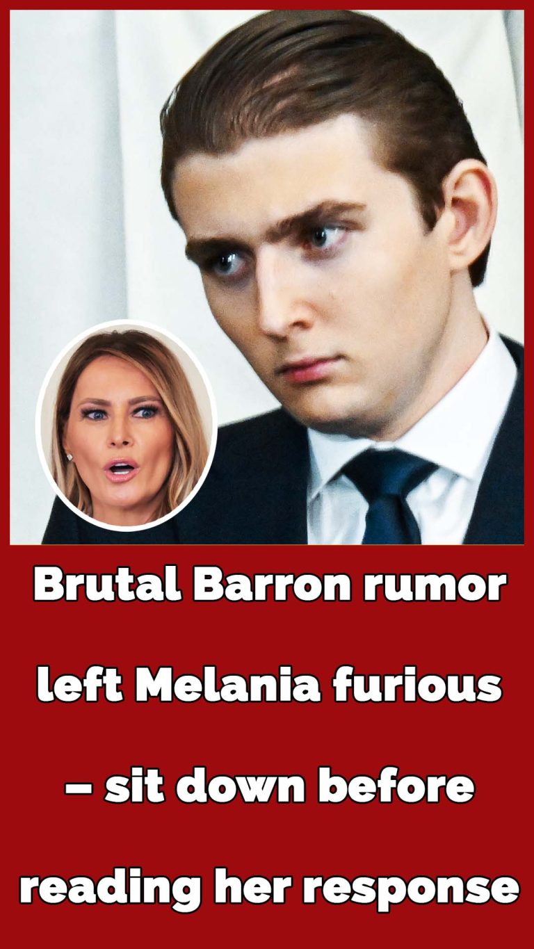 Melania shuts down ‘completely false’ claim about Barron
