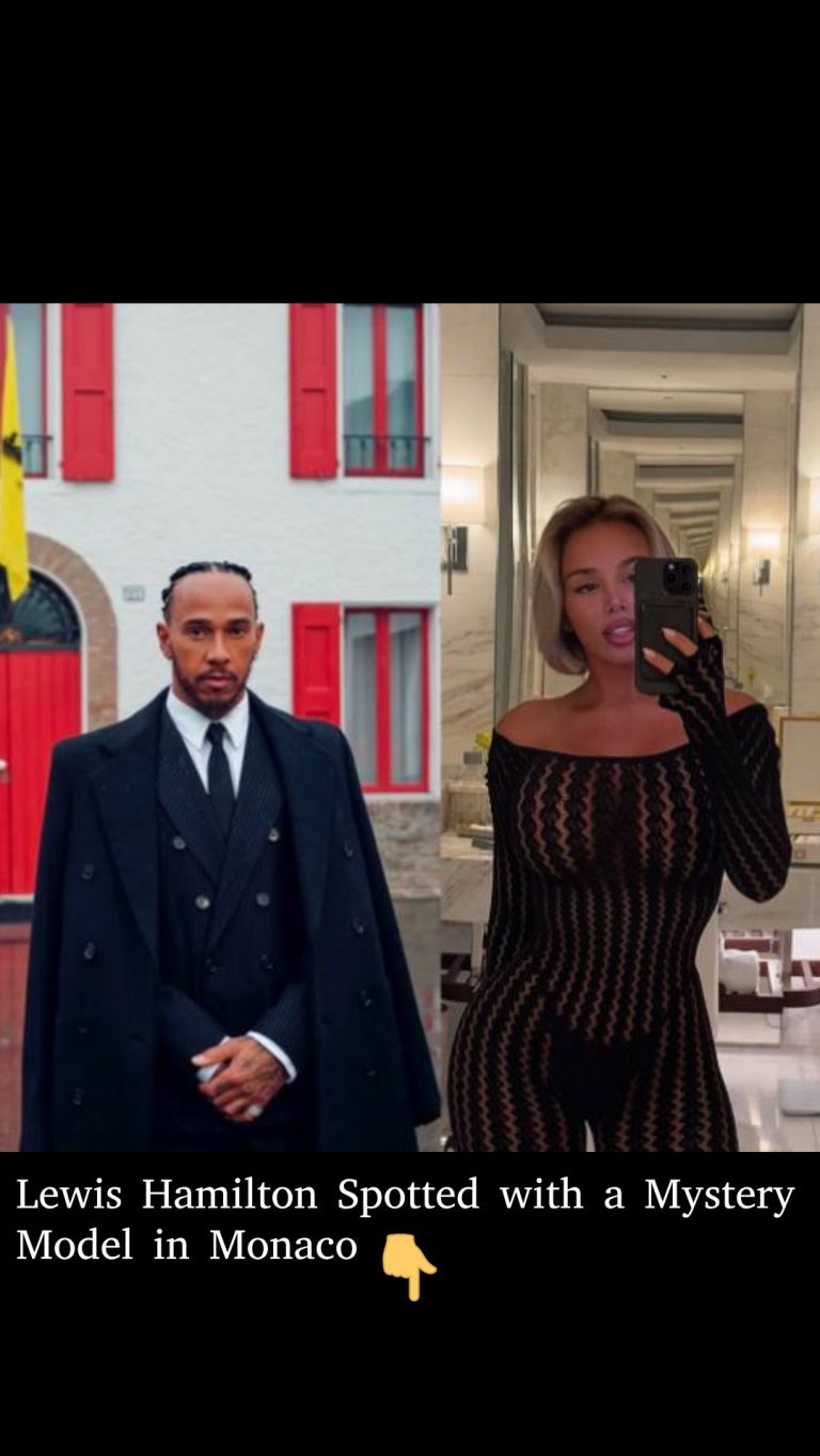 Lewis Hamilton Spotted with a Mystery Model in Monaco — Who Is She?