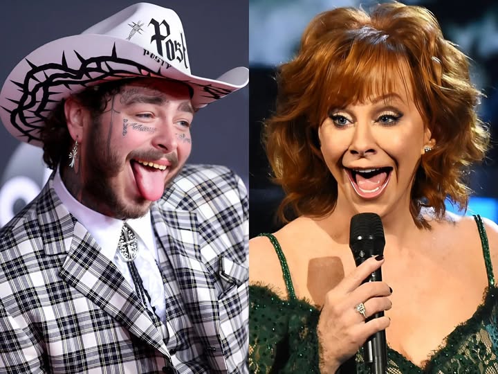 Reba McEntire Blasts Post Malone’s Country Win: “Lord Help Me, If Singing Country Music Means Being Covered In Tattoos, Drinking Beer Like It’s Water, And Not Knowing The Smell Of Cow Shit, Then I’ll Quit This Damn Job!”
