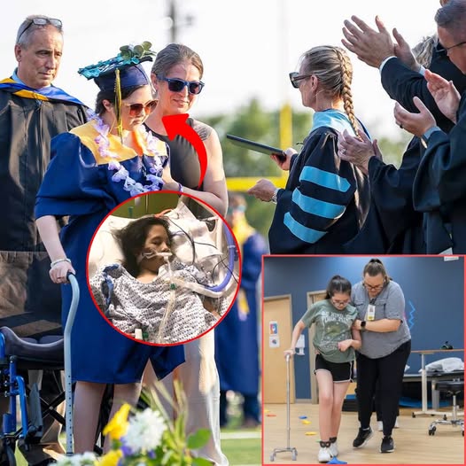 Teen Survived a Stroke and Monthlong Coma. That Didn’t Stop Her from Walking at Graduation