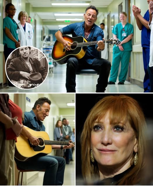 Bruce Springsteen Moves Hearts With Emotional Performance Of “If I Should Fall Behind” At Hospital Where His Wife Is Being Treated!