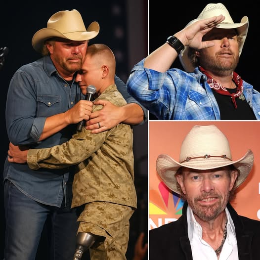 Toby Keith’s Emotional Tribute: Wounded Marine Joins Him On Stage, Moves Nation To Tears