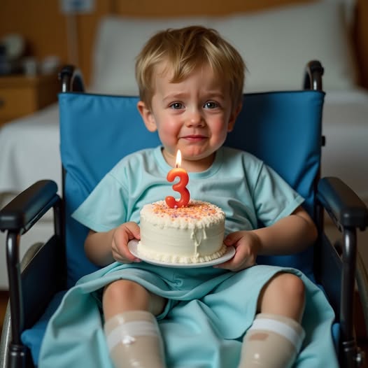 THIS BOY TURNED THREE IN A HOSPITAL BED—AND WE NEVER EXPECTED HIS REACTION TO THE SURPRISE WE PLANNED