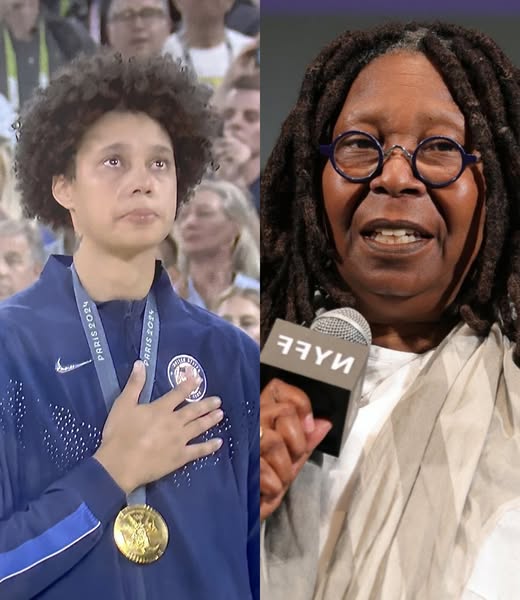 Whoopi Goldberg Says She’ll Follow Brittney Griner Out of America: “There’s No Respect for Talent Here” — A Stunning Statement That’s Sparking Outrage, Support, and a Nationwide Debate About Fame, Race, and What It Really Means to Be ‘American’ in 2025 In a jaw-dropping moment that’s already going viral, Whoopi Goldberg stunned her audience by publicly announcing her intent to leave the U.S. — standing in solidarity with Brittney Griner. Her statement, aimed at what she called “a country that no longer values greatness,” has ignited fierce conversations across social media, politics, and entertainment. But what triggered it? And is this the beginning of a celebrity exodus?