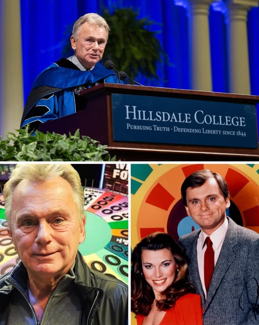 “Leaving ‘Wheel of Fortune’ After 41 Years — Pat Sajak Shocks America by Choosing a Completely New Path!” After more than four decades in the spotlight, Pat Sajak suddenly LEFT the “peak of television” to embark on a MISSION that shocked millions. He did not retire peacefully, but chose to become Chairman of the Board of Trustees at Hillsdale College — where intelligence, passion, and the desire to inspire are absolutely valued. When the “television halo faded” — Pat still made the world admire him with a courageous turn, emphasizing that true success does not lie on the bright stage, but in the living legacy left behind for future generations. That is the “twist” that makes everyone bow!