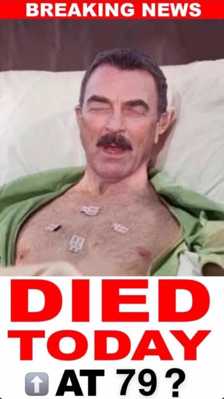 Sad News from Tom Selleck
