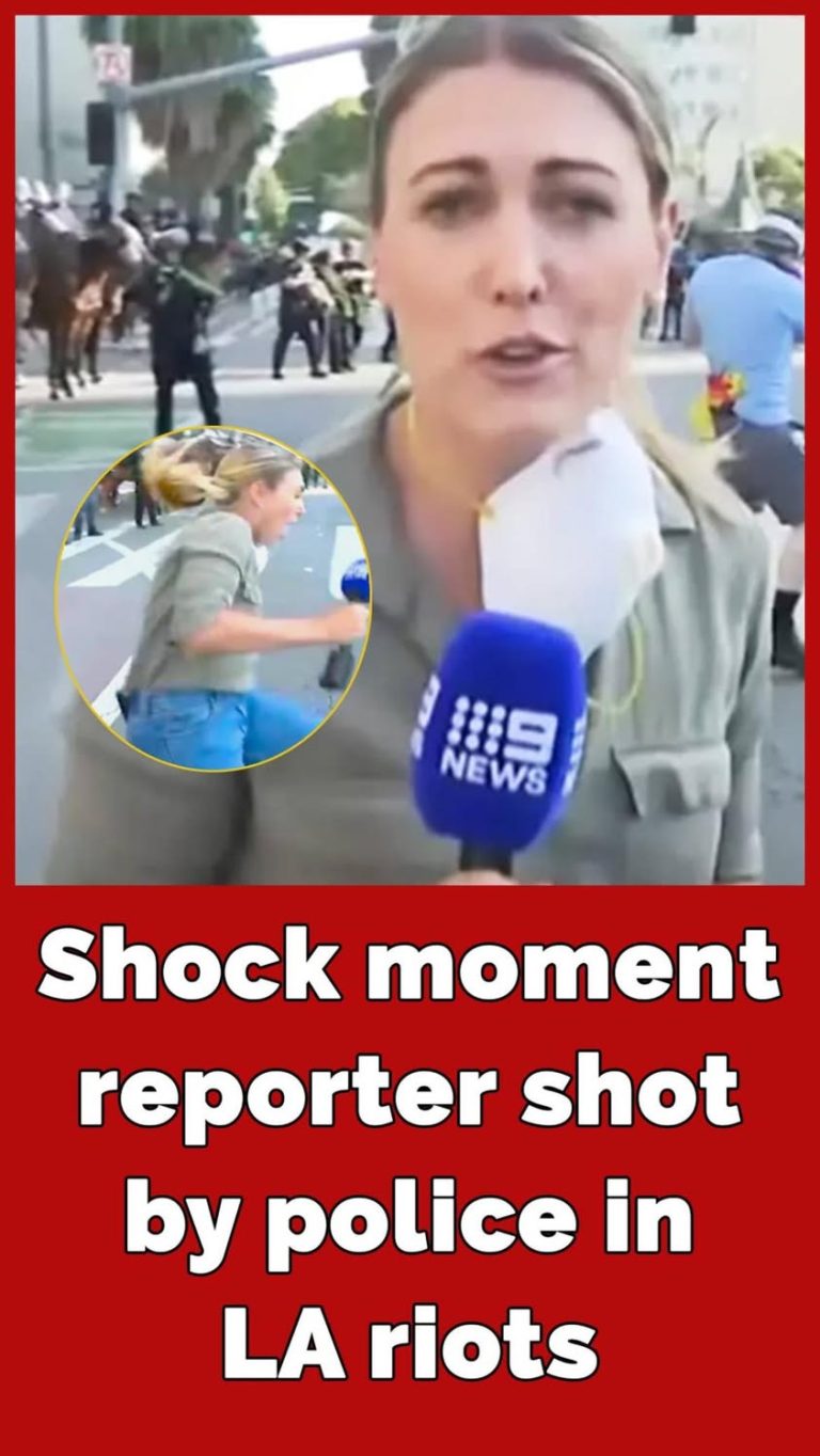Australian Correspondent Struck by Police Projectile Amid Los Angeles Turmoil
