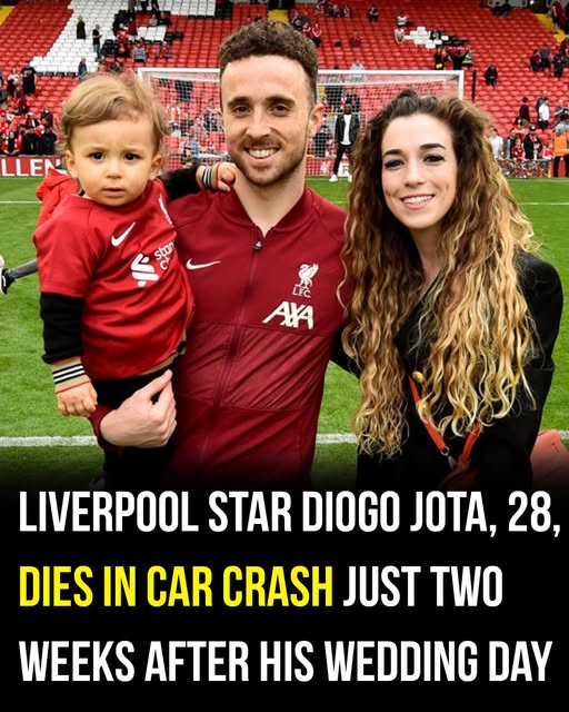 Liverpool star Diogo Jota, 28, dies in car crash just 2 weeks after wedding