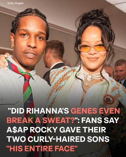 Rihanna and A$AP Rocky’s sons have everyone talking about how much they resemble their dad’s face