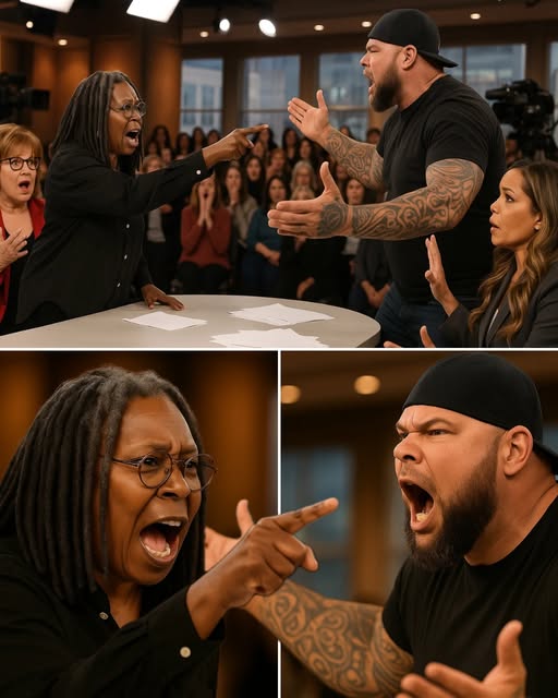 “YOU ARE WHAT’S WRONG WITH AMERICA!” — Whoopi Goldberg UNLEASHES FURY on Tyrus in LIVE, UNHINGED TV MELTDOWN on The View as Chairs Nearly Fly, F-Bombs Drop, Producers Panic, and the Internet Explodes Over the Most Explosive On-Air Showdown Since Meghan McCain — Was It a Breakdown or a Ratings Trap?
