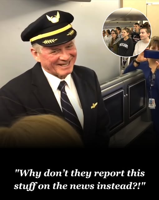 Students Surprise Pilot With Emotional Farewell Song