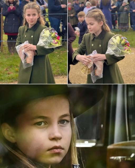 Princess Charlotte joined Prince William at the memorial for Diogo Jota, her posture composed, her gaze unwavering. While cameras focused on the royals, it was a quiet moment—away from microphones and spotlights—that truly moved those in attendance. She brought no speech, no gesture rehearsed. But there was one simple thing she carried in her hands… and no one who saw it will forget.