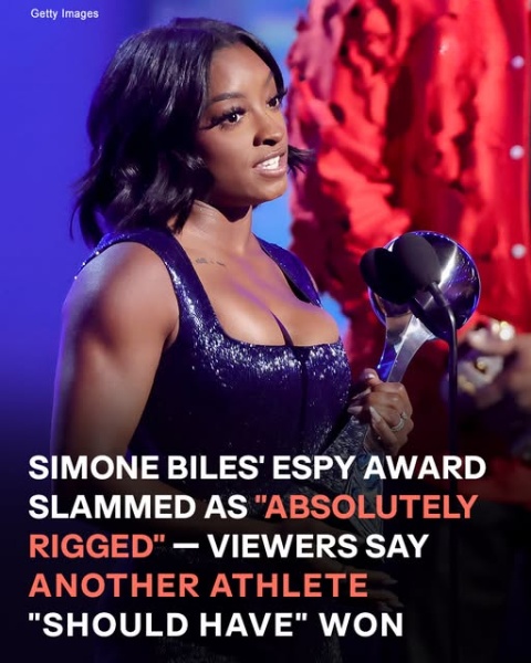 Simone Biles takes home Best Athlete award at the 2025 ESPYs, but opinions are divided