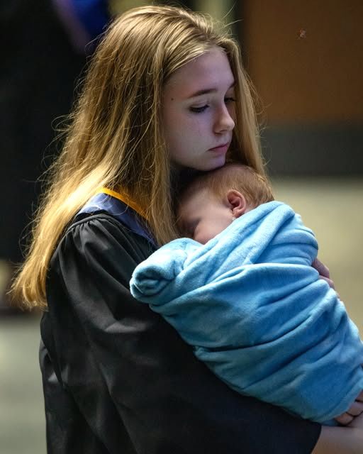 A Stranger Handed Me a Baby at My Son’s Graduation — Then Revealed a Life-Changing Secret