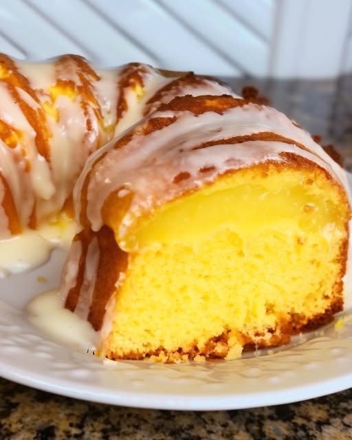 Tunnel of Lemon Bundt Cake