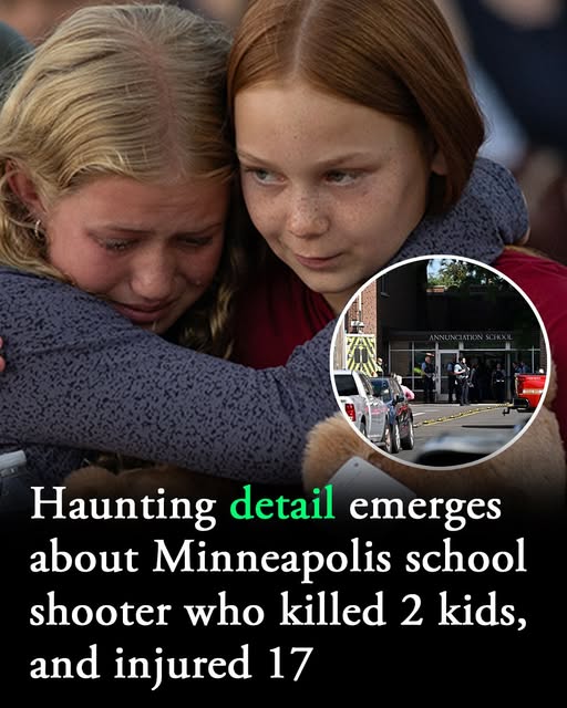 Haunting detail revealed about Minneapolis school shooter who killed 2 children, injured 17