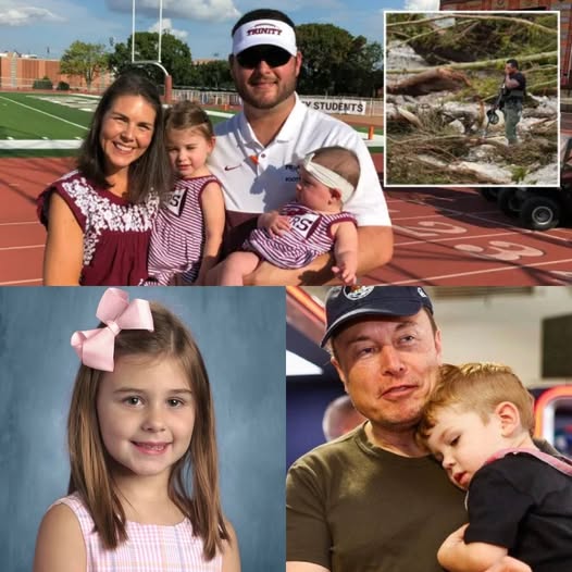 She was only 8 years old. The only daughter of a college football coach — now confirmed dead at the Mystic Fire after the Texas floods. Elon Musk broke the silence — not with technology, but with humanity