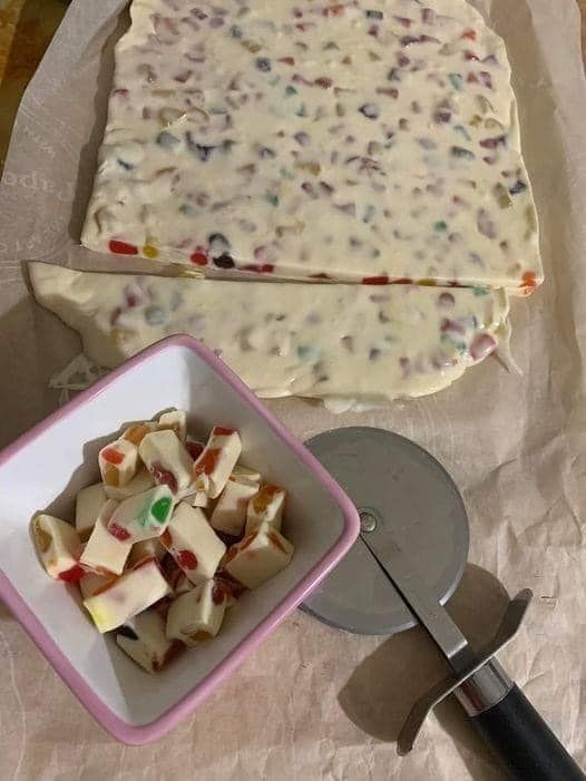 Four Ingredient Nougat Bars