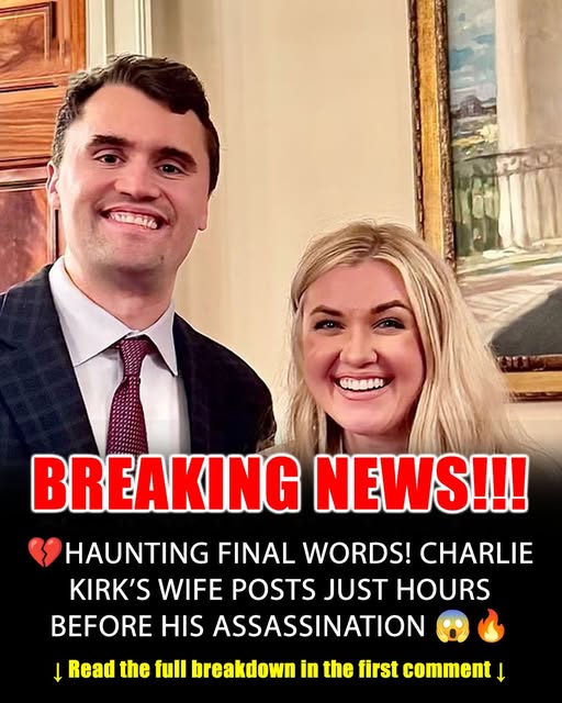 Charlie Kirk’s Wife Shares a Psalm Just Hours Before His Passing 💔