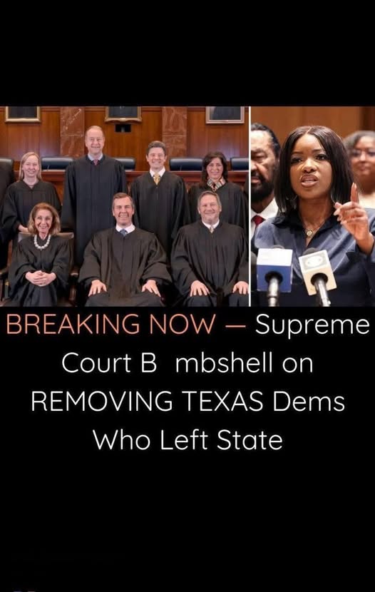 Texas Supreme Court Halts Governor Abbott’s Effort to Remove Democratic Lawmakers