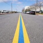 Noticed a Blue Line on the Road? Here’s What It Signifies