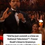 Trevor Noah makes a bizarre remark at the Grammys, sending social media into a frenzy of guesses